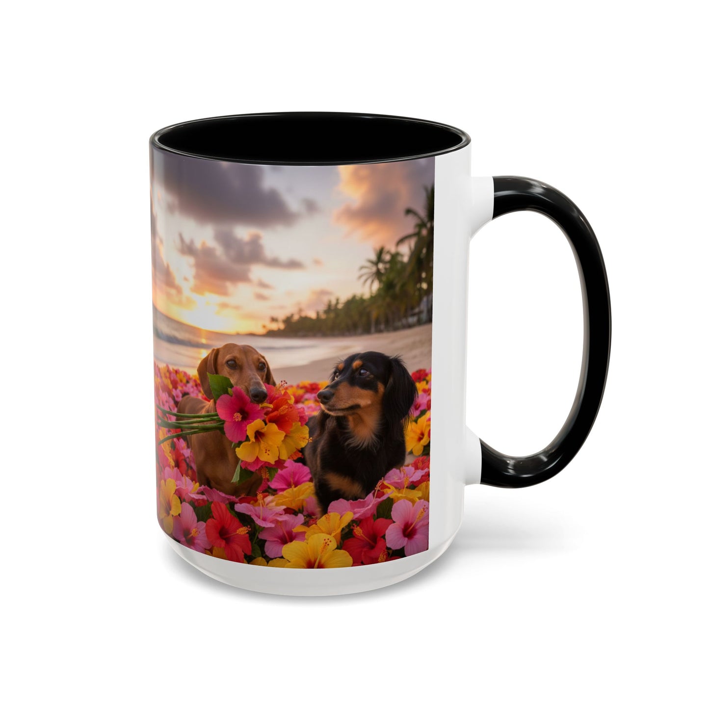 Mug à café motif teckel - Le cadeau idéal pour les amoureux des chiens