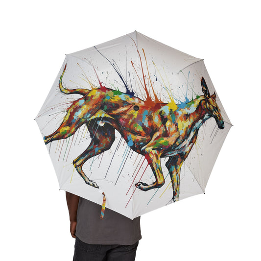 Azawakh Semi-Automatic Foldable Umbrella
