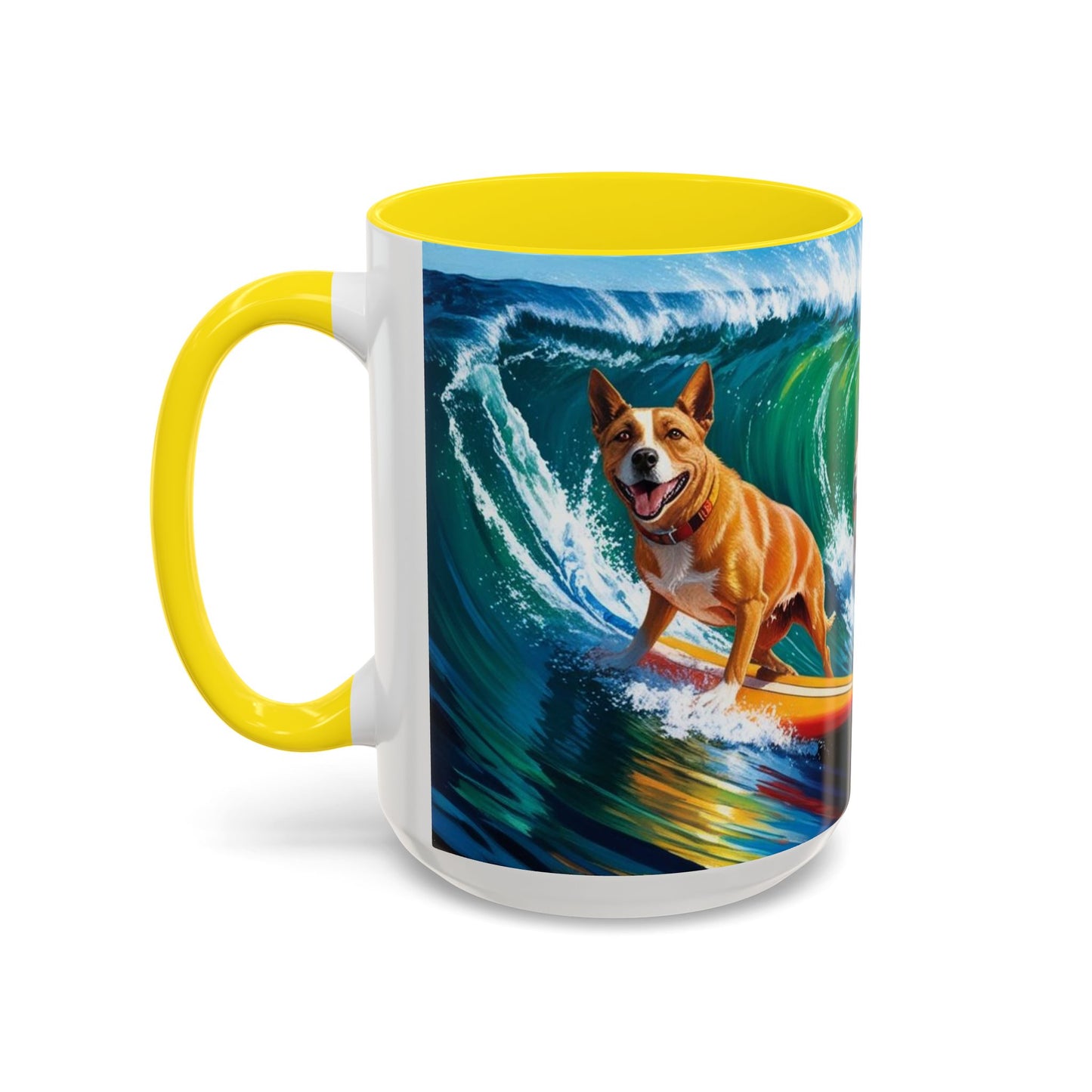 Taza de café con detalles de Surf Dogs: el regalo perfecto para los amantes de los perros