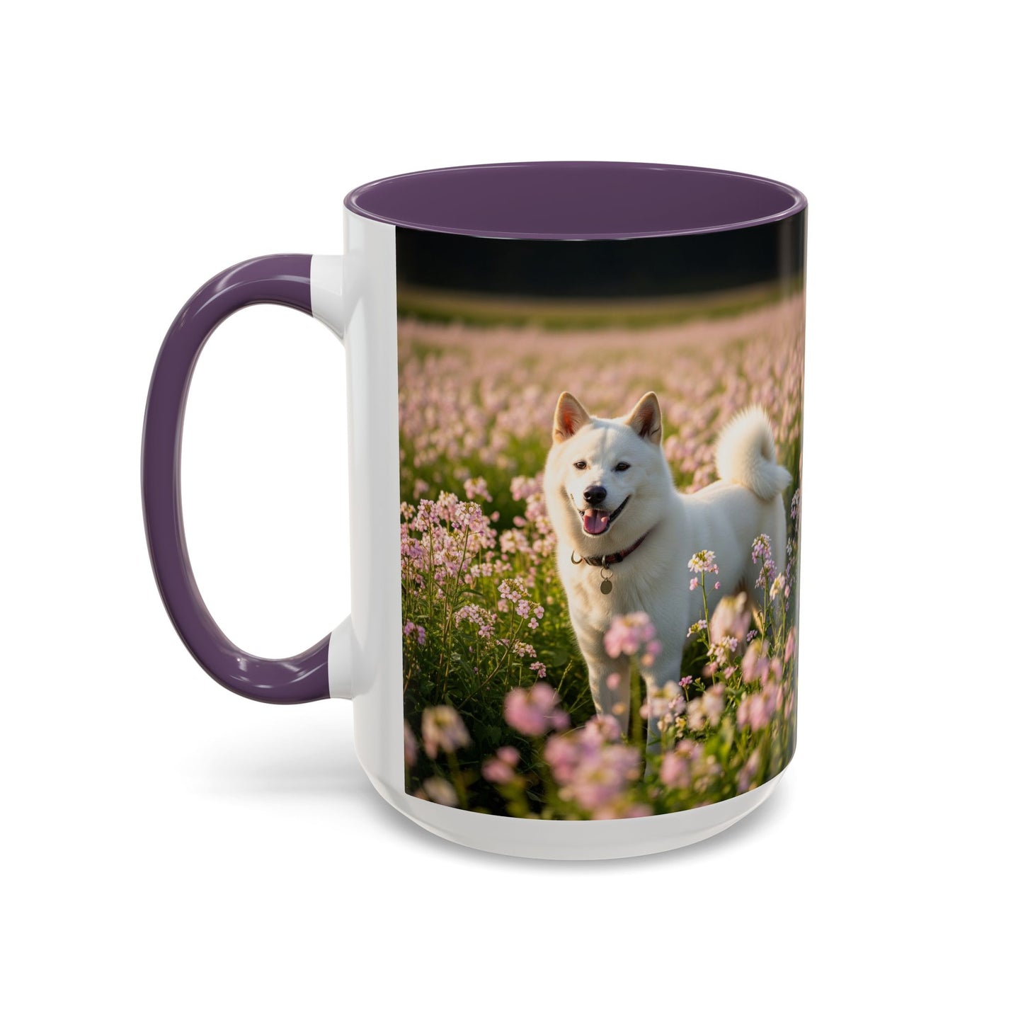Mug Kishu Ken Accent Coffee - Cadeau idéal pour les amoureux des chiens