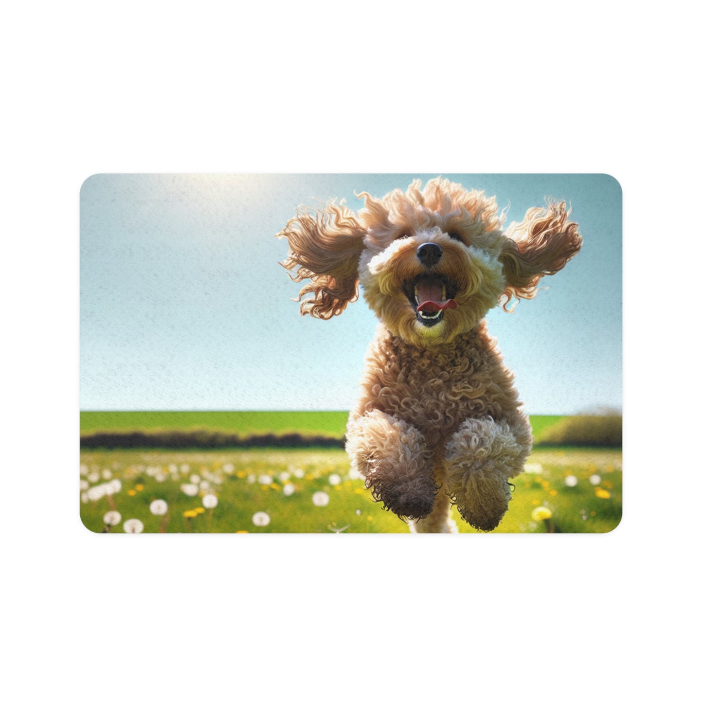 Pet Food Mat (12x18) - Spoodle