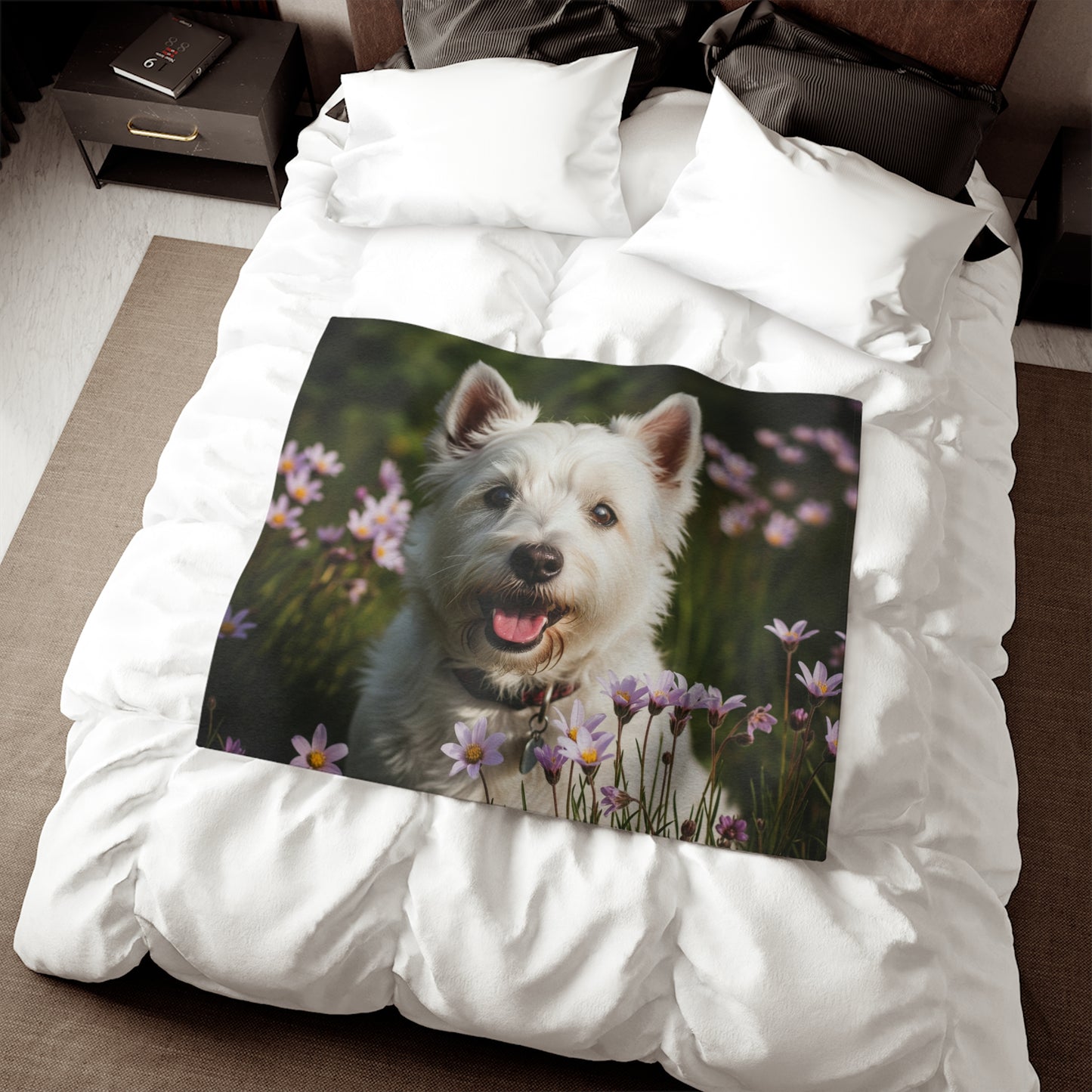 Westiepoo Sweatshirt Blanket