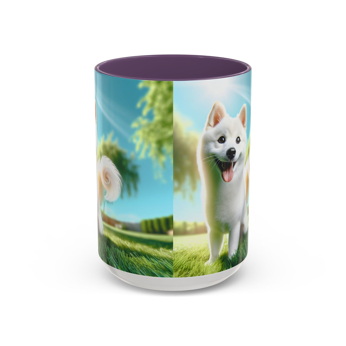 Mug Kishu Ken Accent Coffee - Cadeau idéal pour les amoureux des chiens