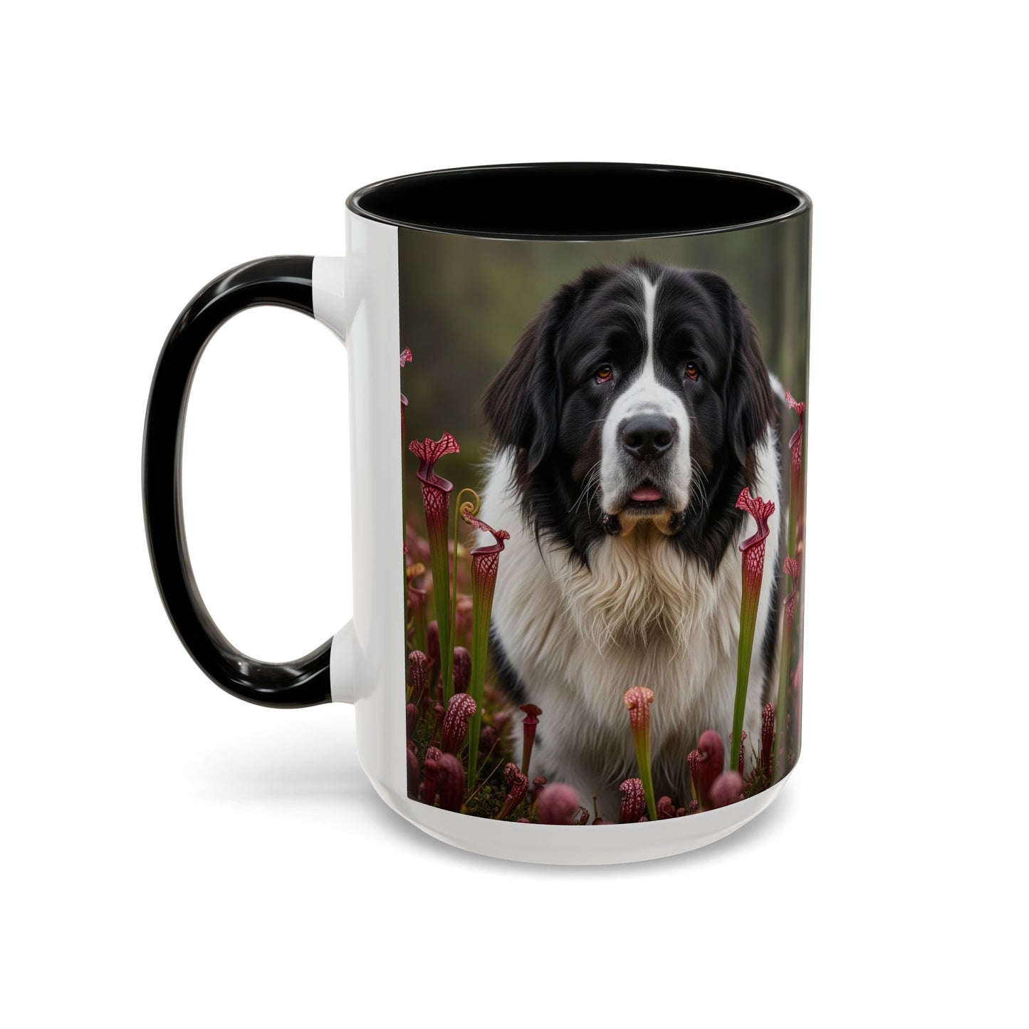 Taza de café con detalles de Landseer: el regalo perfecto para los amantes de los perros