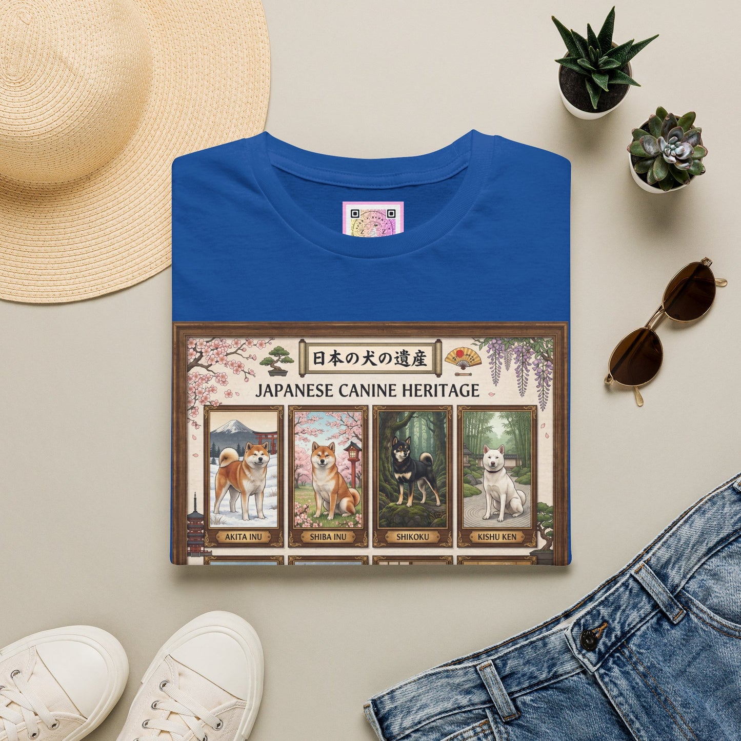Japanese Canine Heritage Tee Shirt