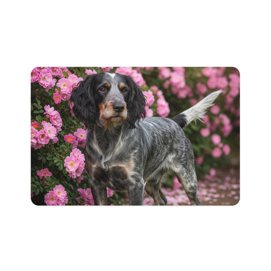 Pet Food Mat (12x18) - Blue Picardy Spaniel