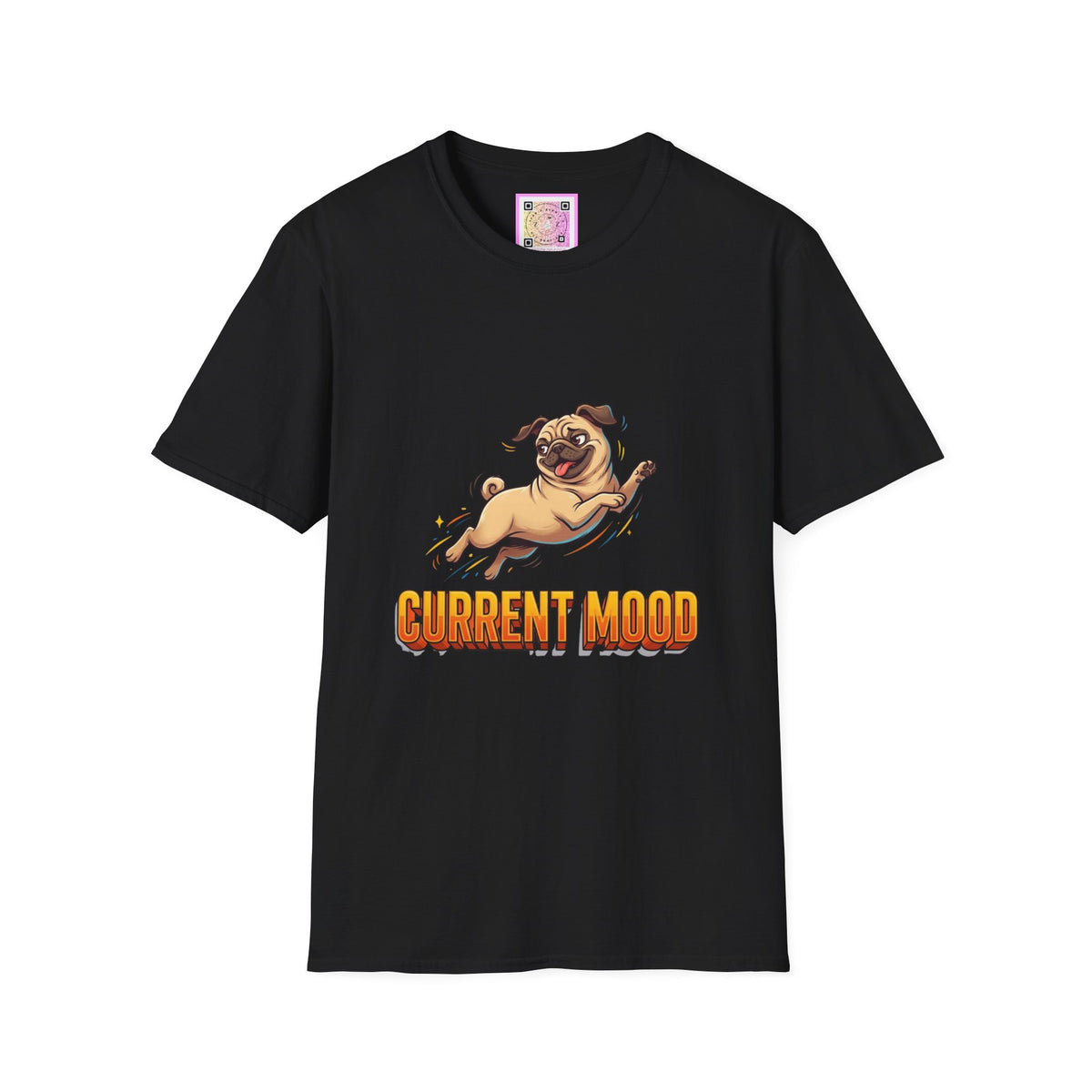 Pug Current Mood Tee Shirt