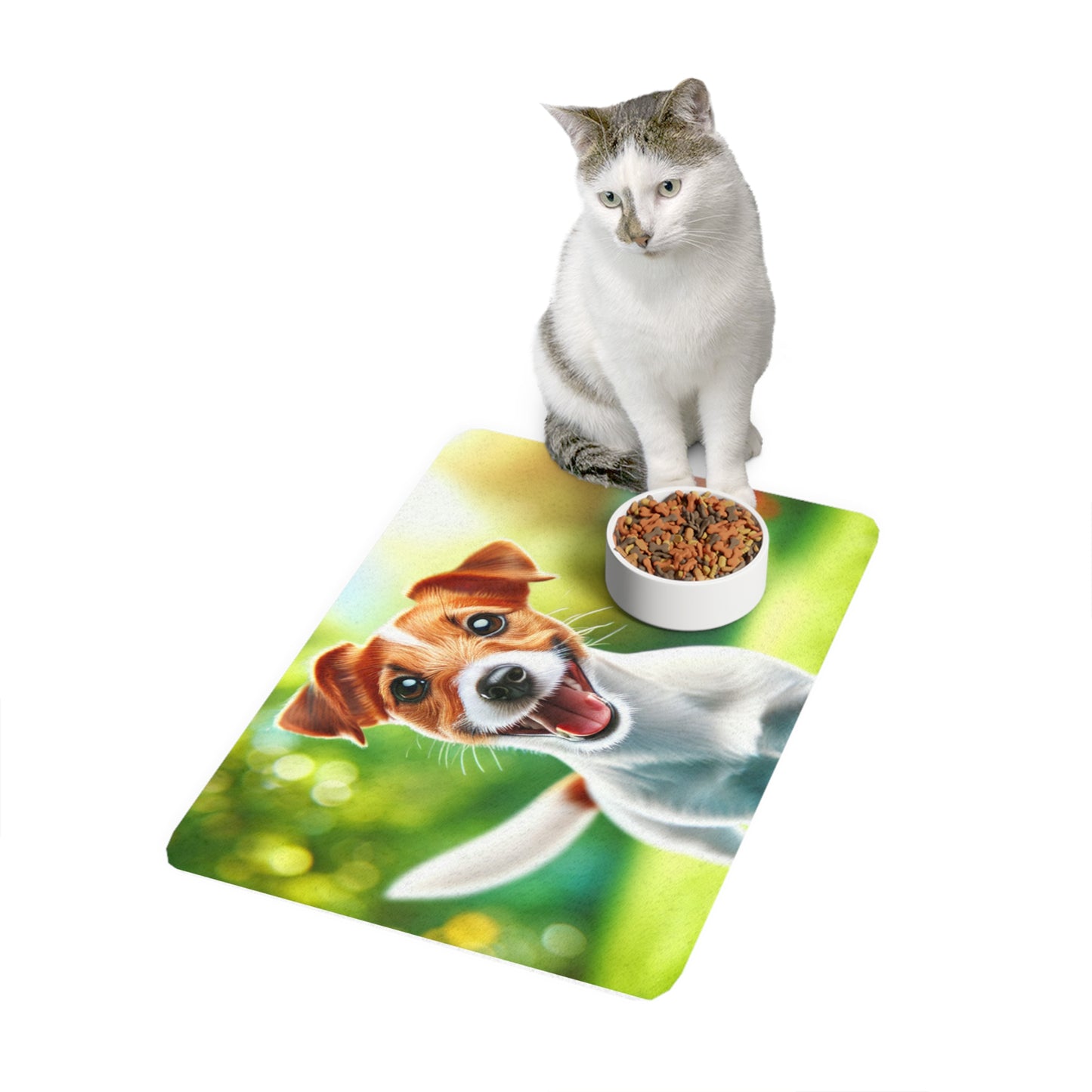 Pet Food Mat (12x18) - Jack Russell Terrier