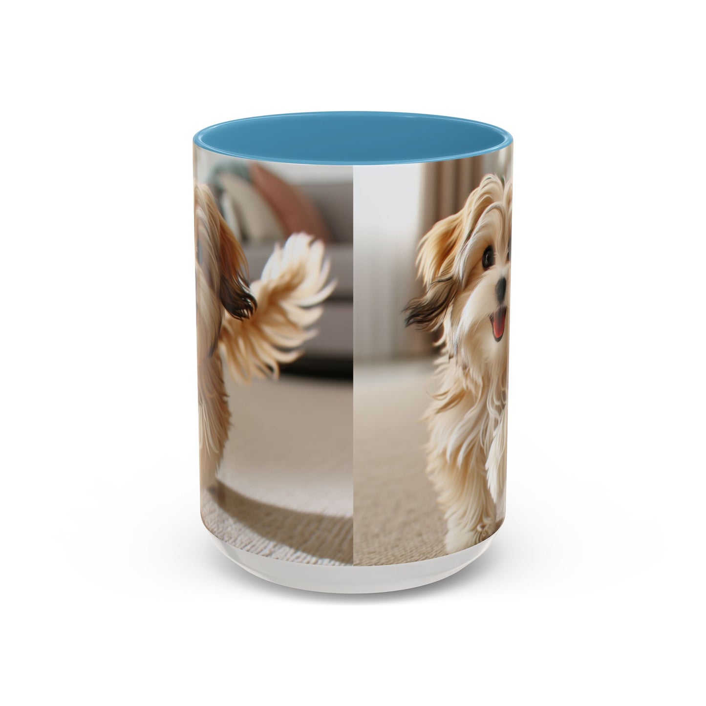 Mug à café Morkie Accent - Cadeau idéal pour les amoureux des chiens