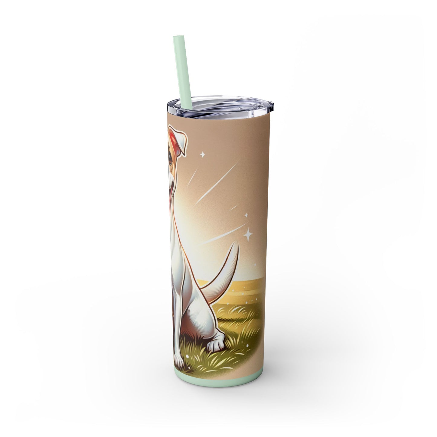 Gull Terrier Tumbler with Straw, 20oz