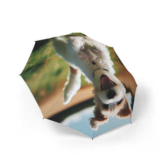 Tenterfield Terrier Semi-Automatic Foldable Umbrella