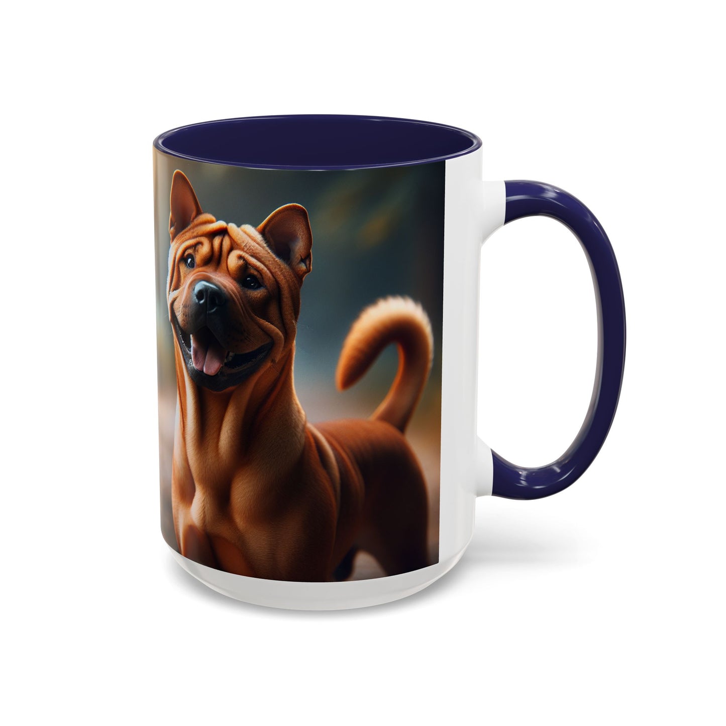 Chinese Chongqing Accent Coffee Mug - Perfect Gift for Dog Lovers