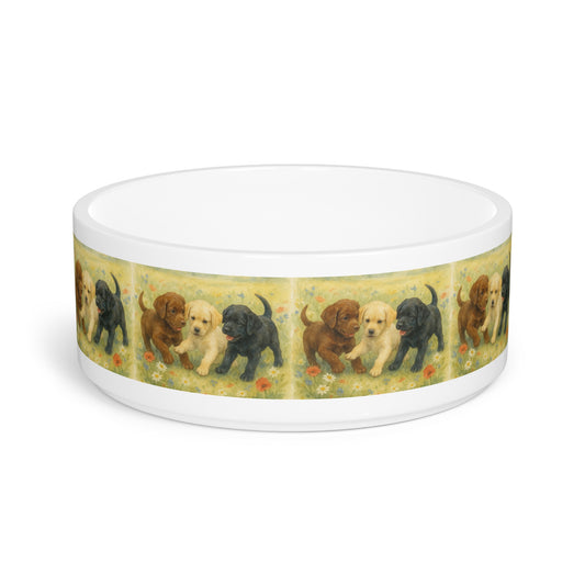 Golden Retriever puppies Pet Bowl