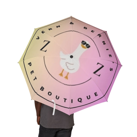 Vern and Bernie's Semi-Automatic Foldable Umbrella