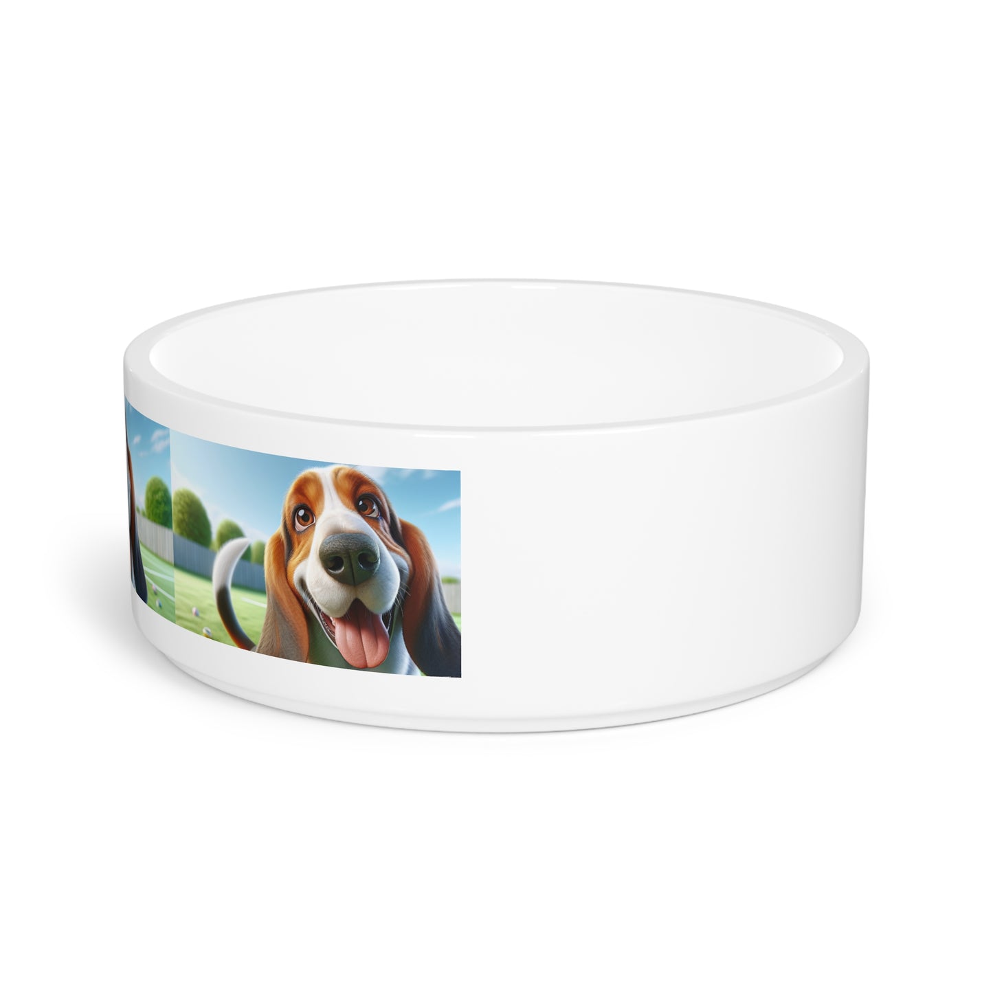 Basset Hound Pet Bowl