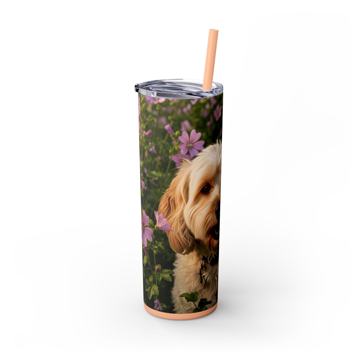 Gobelet Cockapoo avec paille, 590 ml