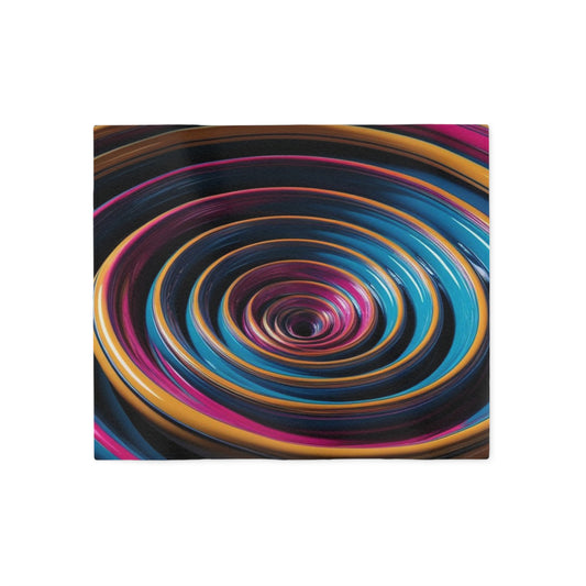 Optical Illusion Sweatshirt Blanket