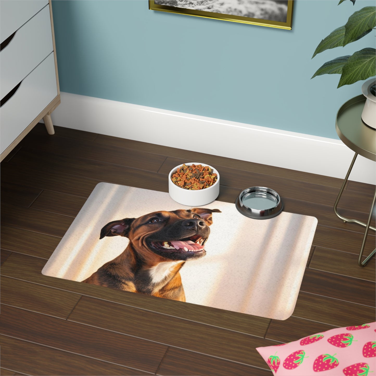 Pet Food Mat (12x18) - American Staffordshire Terrier