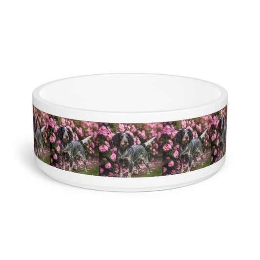 Blue Picardy Spaniel Pet Bowl