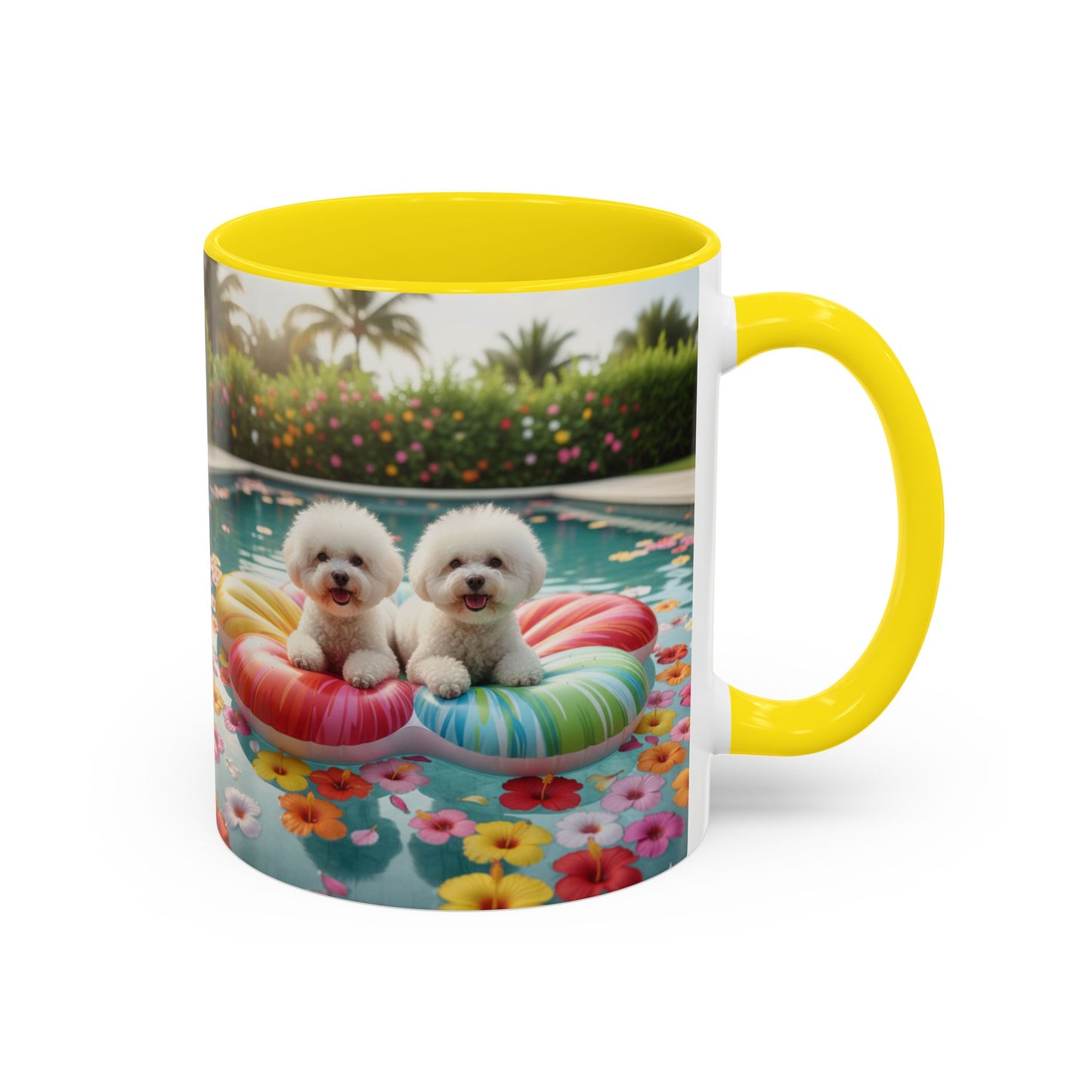 Taza con detalles de Bichón Frisé: el regalo perfecto para los amantes de los perros