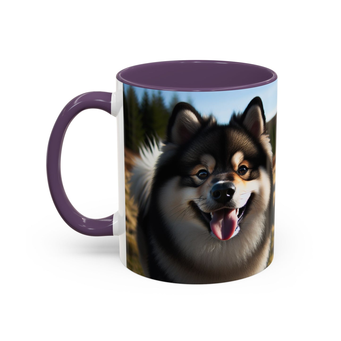 Norwegian Buhund Accent Coffee Mug - Perfect Gift for Dog Lovers