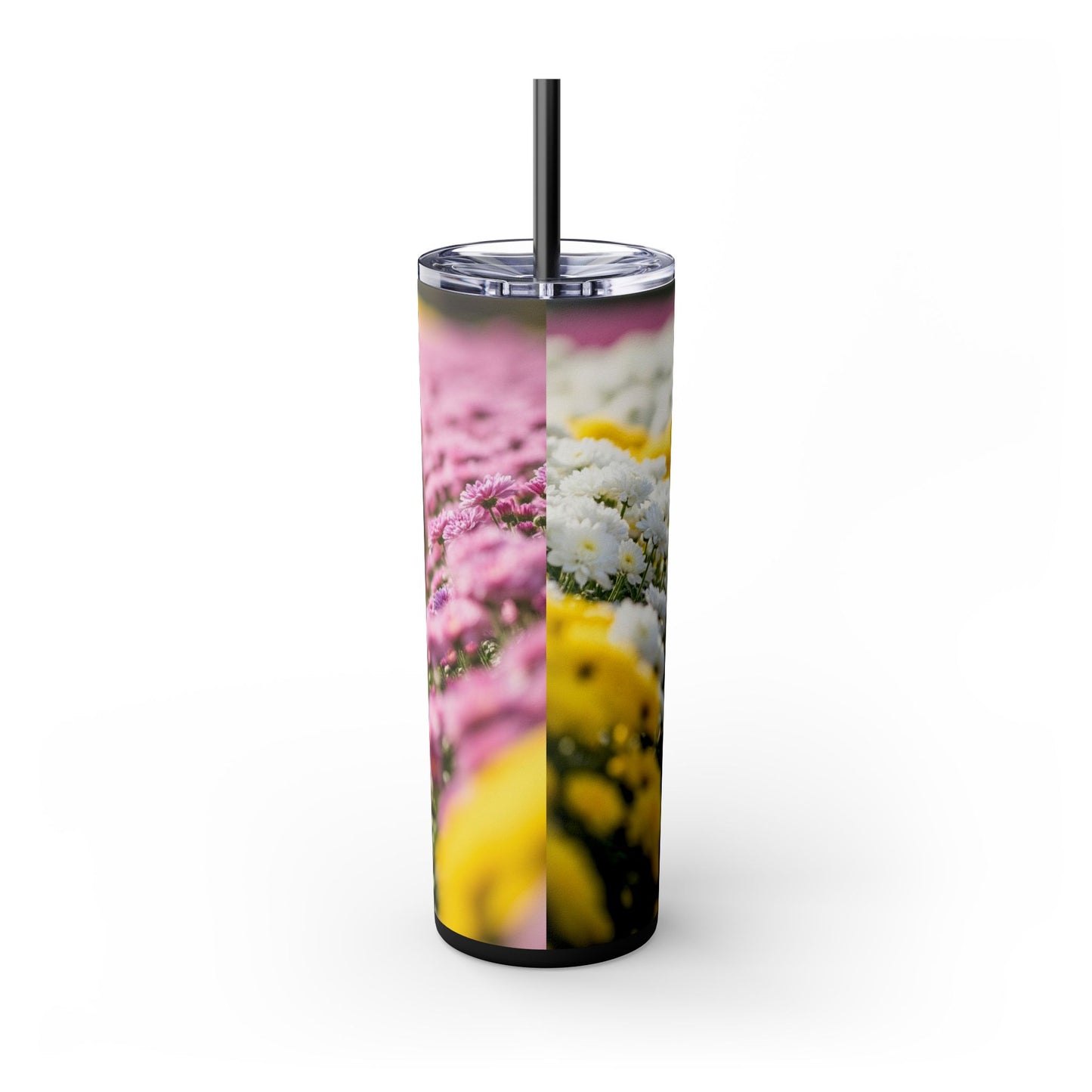 Papillon Skinny Tumbler with Straw, 20oz