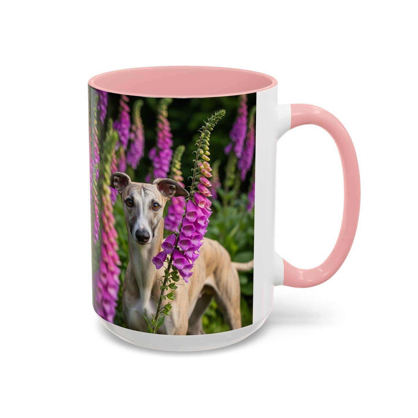 Whippet Accent Coffee Mug - Perfect Gift for Dog Lovers