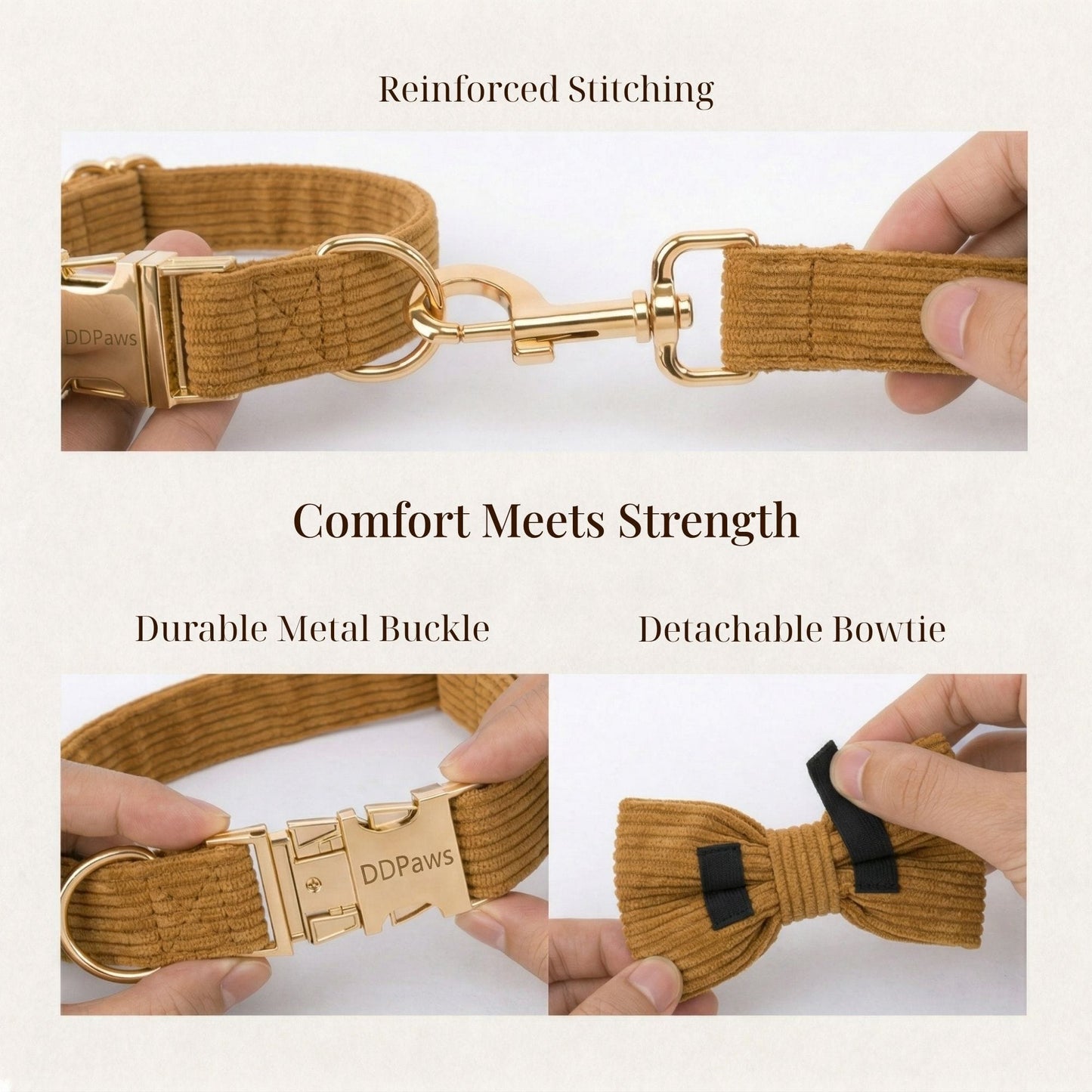 Caramel Corduroy Set
