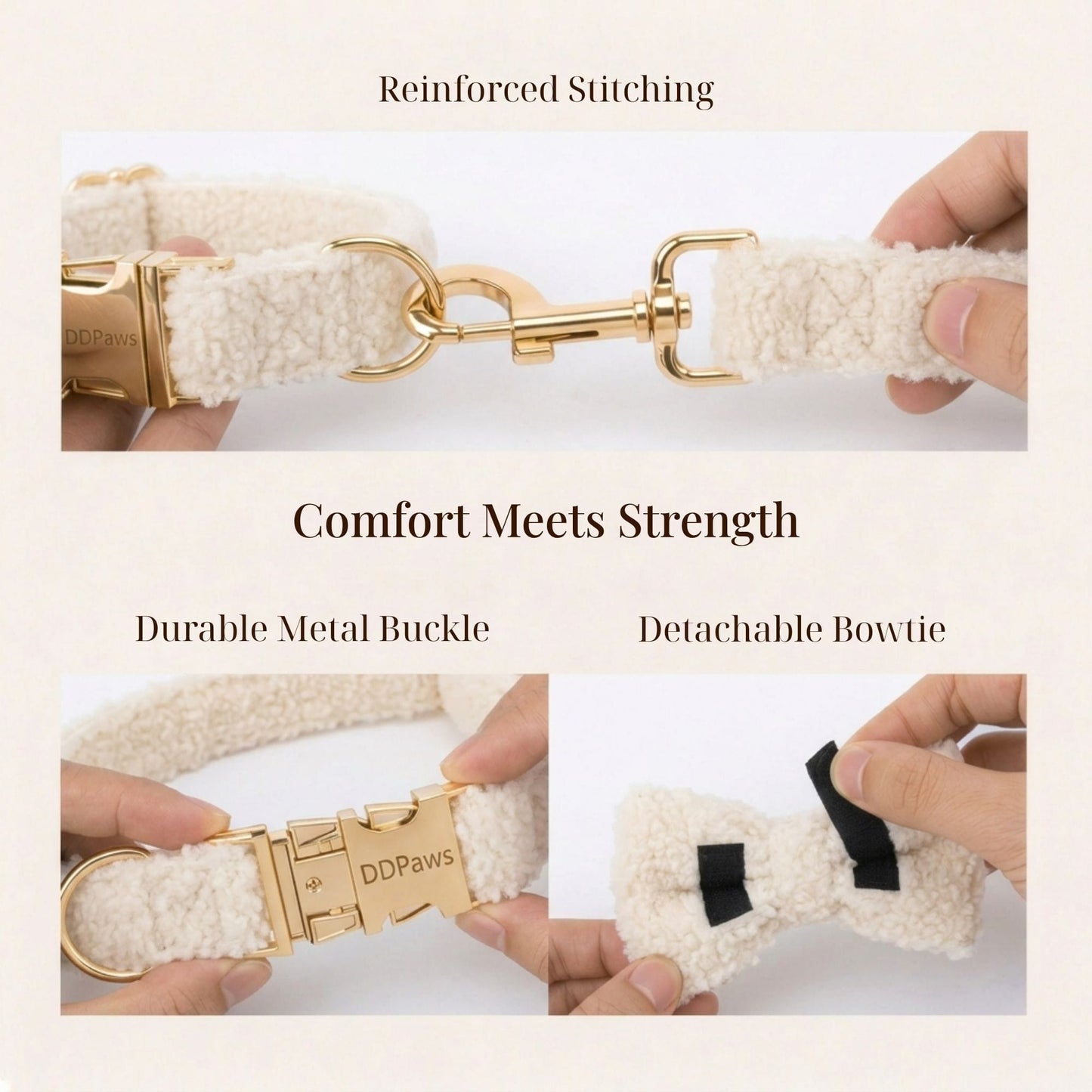 Ensemble classique en ours en peluche de mariage personnalisé tricoté à la main