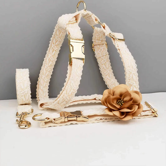 Ensemble classique de mariage en dentelle personnalisé