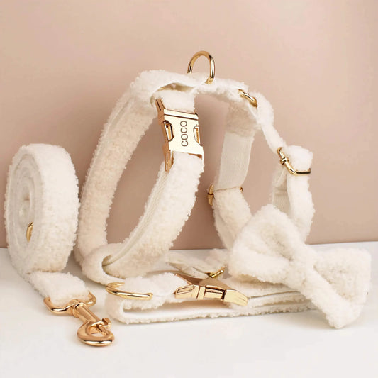 Ensemble classique en ours en peluche de mariage personnalisé tricoté à la main