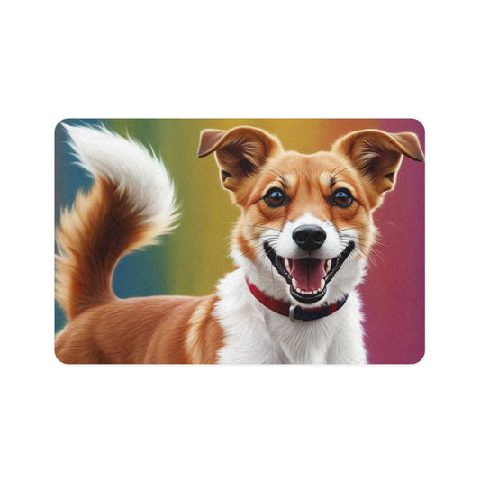 Pet Food Mat (12x18) - Fox Terrier