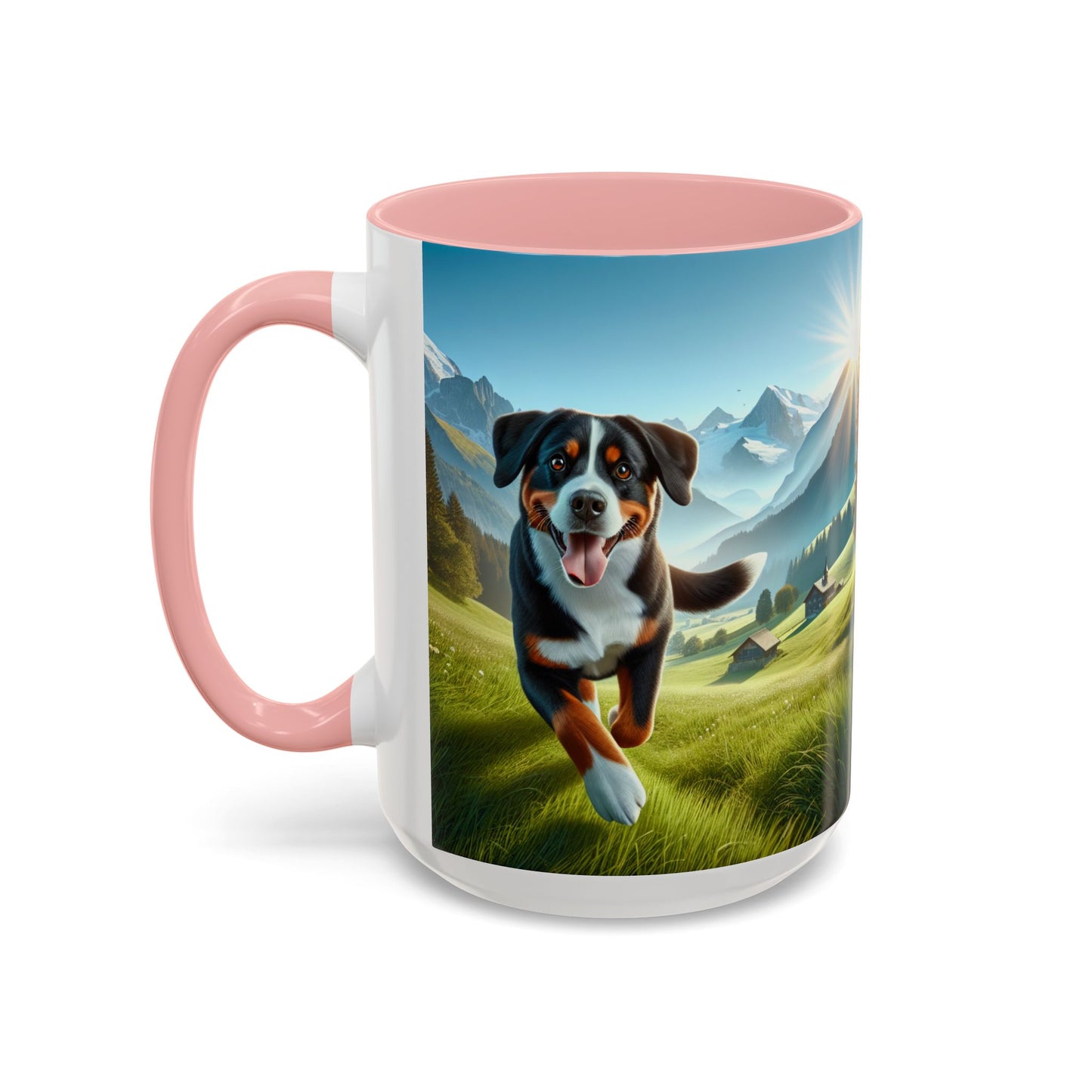 Entlebucher Mountain Dog Accent Coffee Mug - Perfect Gift for Dog Lovers