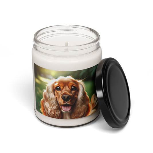 English Cocker Spaniel- Scented Soy Candle, 9oz