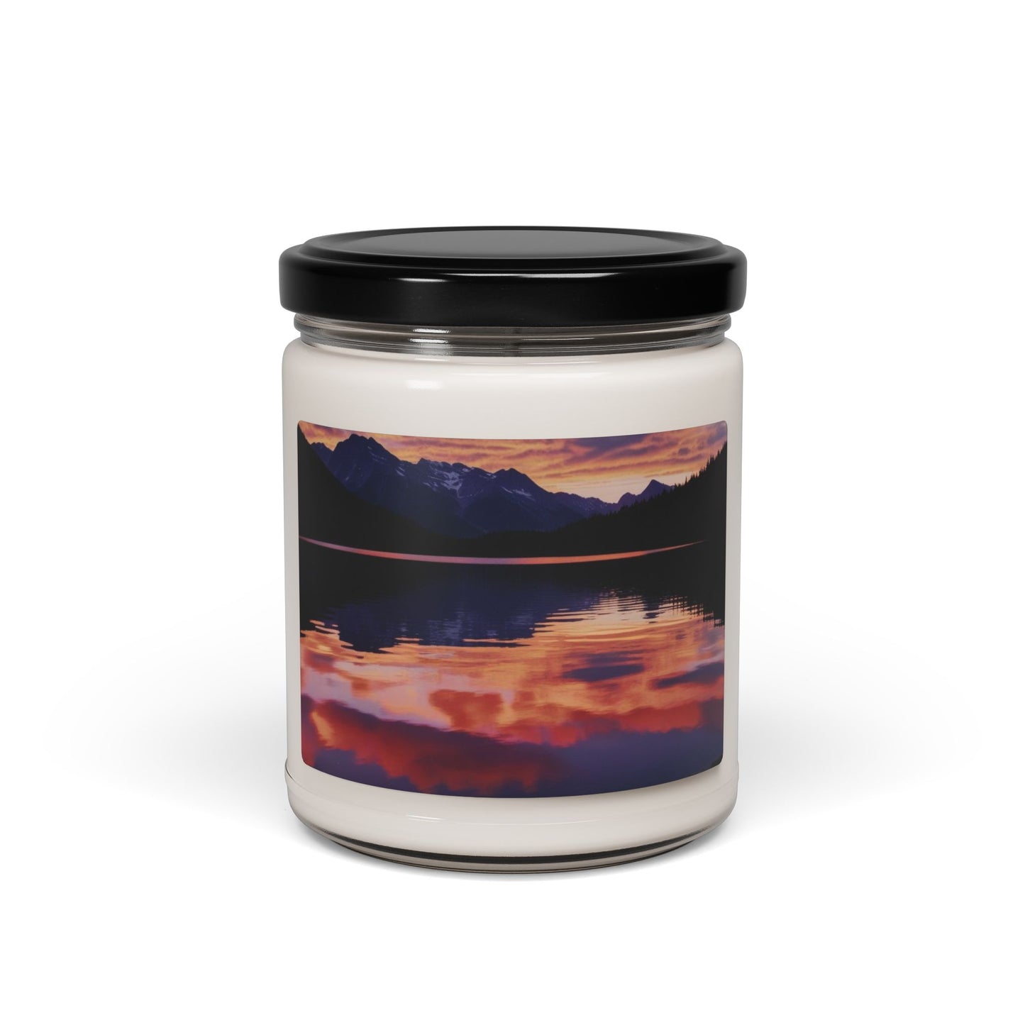 Mountain Lake Sunset- Scented Soy Candle, 9oz