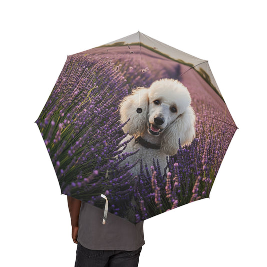 Poodle Semi-Automatic Foldable Umbrella