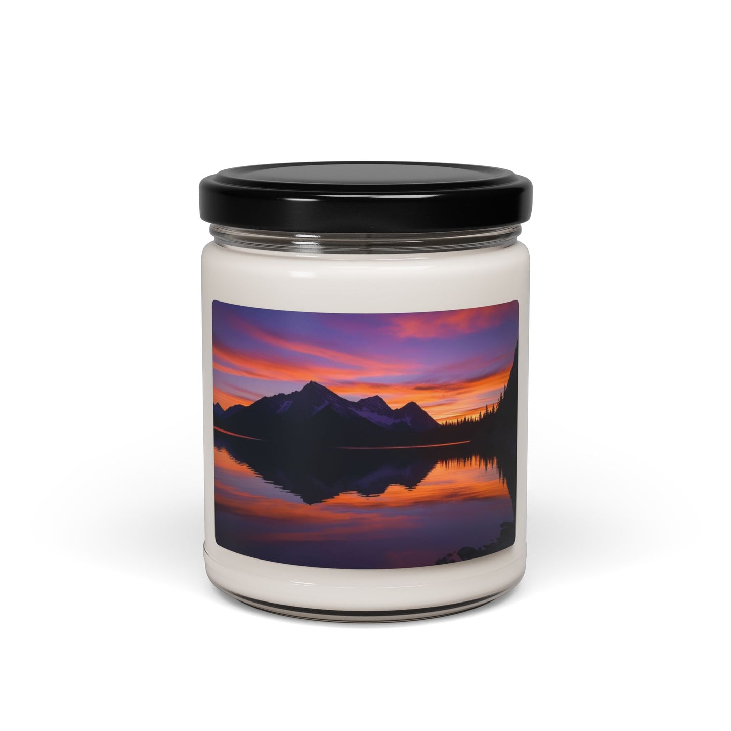 Mountain Lake Sunset- Scented Soy Candle, 9oz