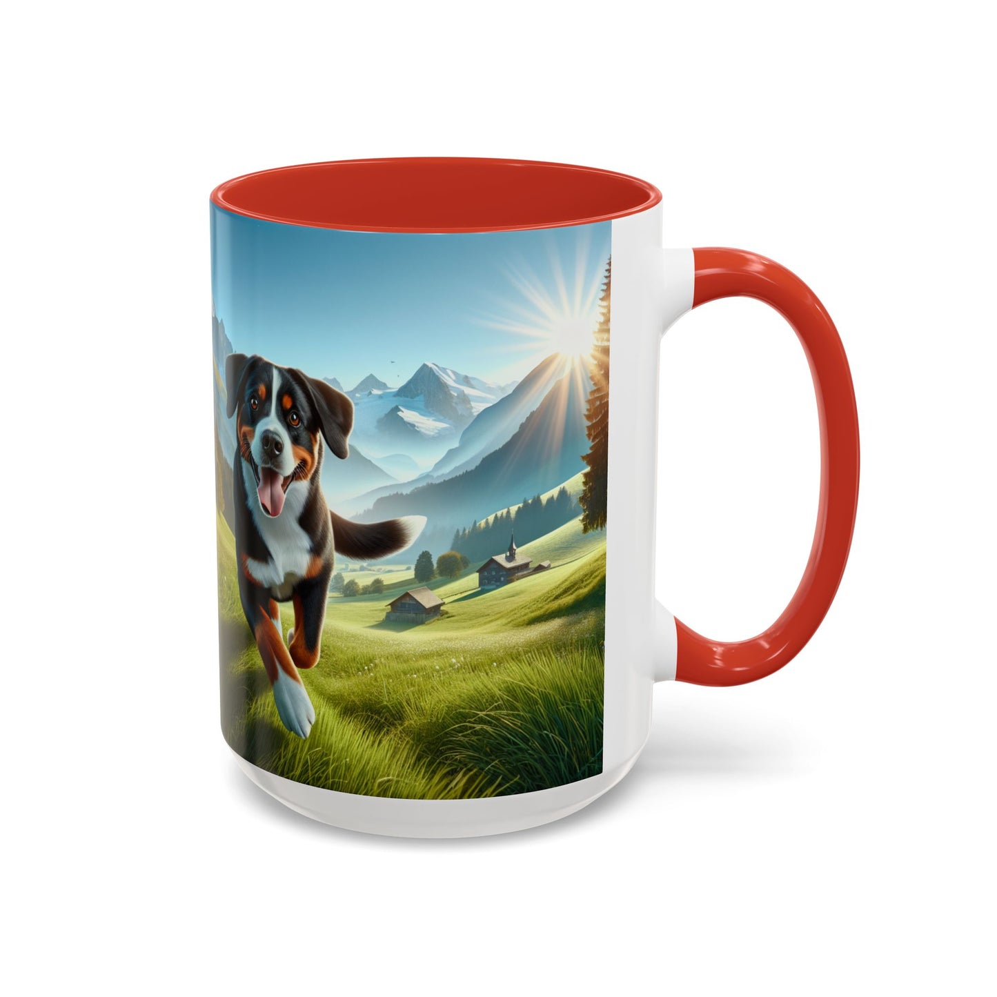 Entlebucher Mountain Dog Accent Coffee Mug - Perfect Gift for Dog Lovers