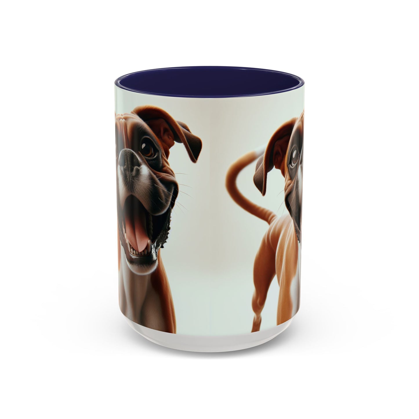 Boxer Accent Coffee Mug - Perfect Gift for Dog Lovers