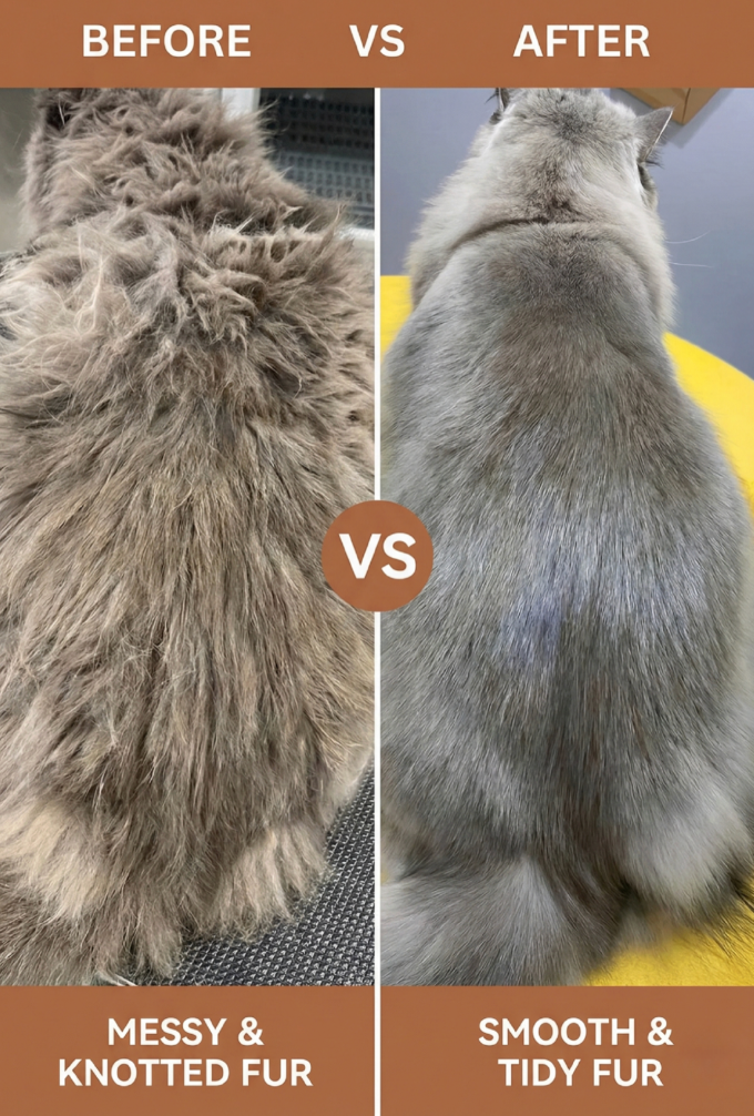 Cepillo de aseo fácil de limpiar Dr. Milou