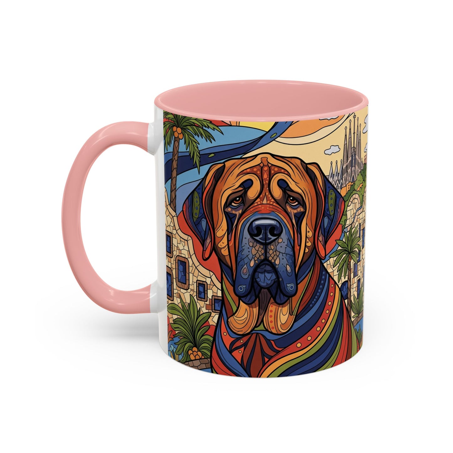Spanish Mastiff Accent Coffee Mug - Perfect Gift for Dog Lovers