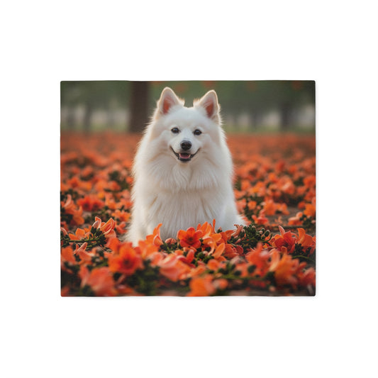 Indian Spitz Sweatshirt Blanket