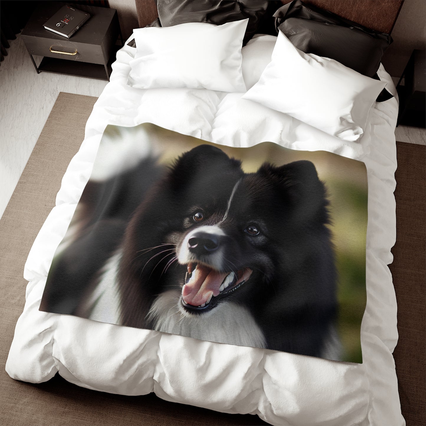 Manta tipo sudadera con diseño de oso de Carelia
