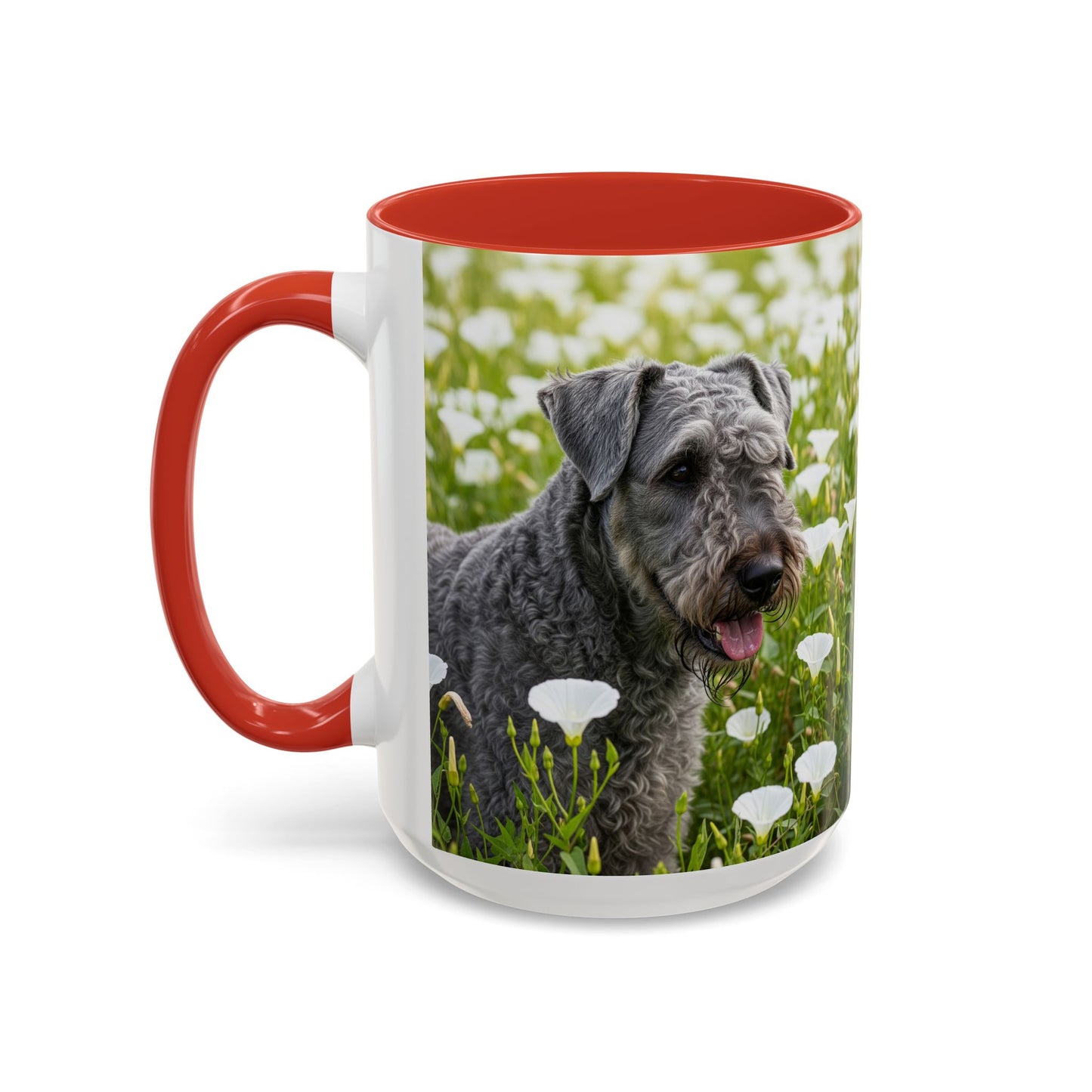 Taza de café con diseño de Kerry Blue Terrier: el regalo perfecto para los amantes de los perros.
