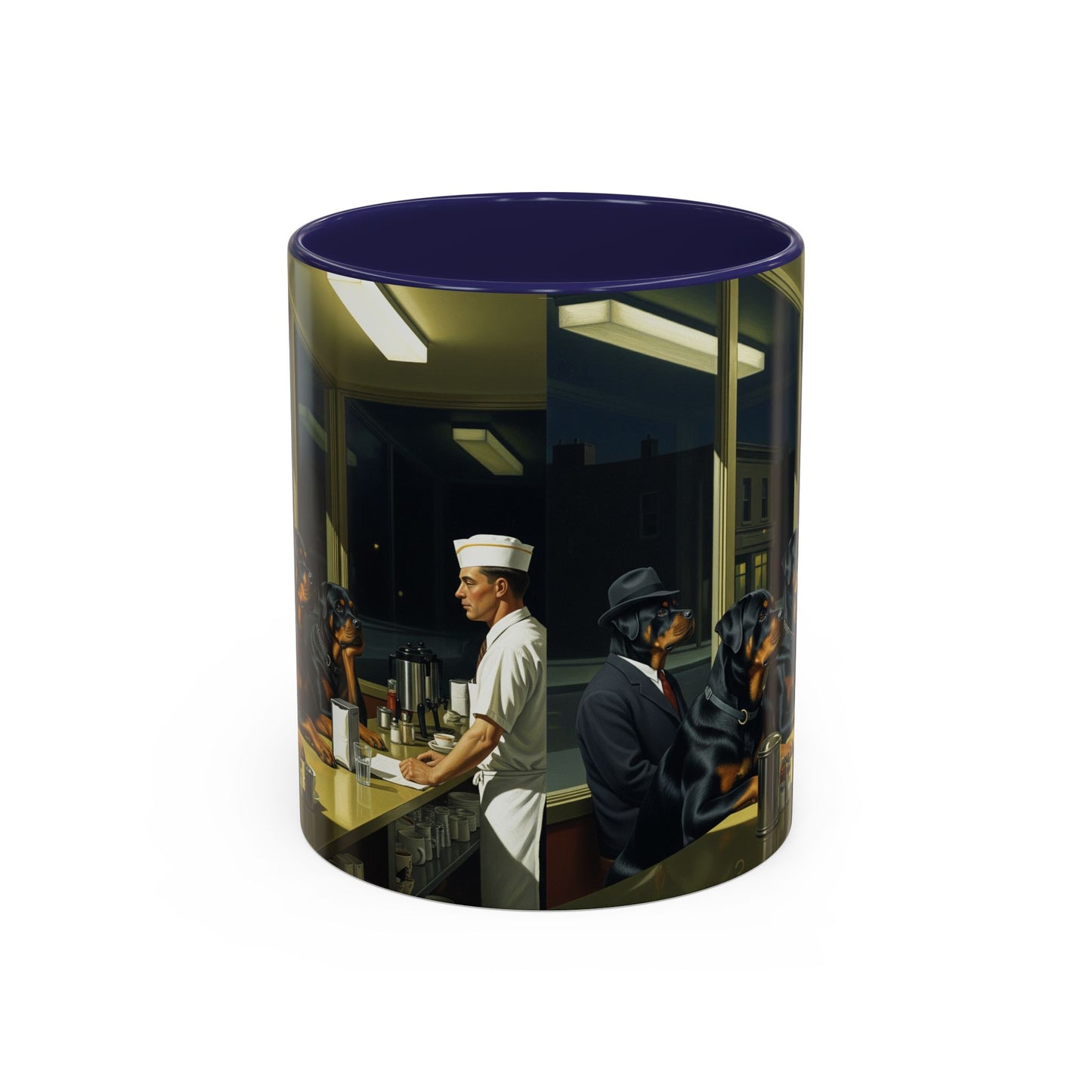 Rottweiler Accent Coffee Mug - Perfect Gift for Dog Lovers