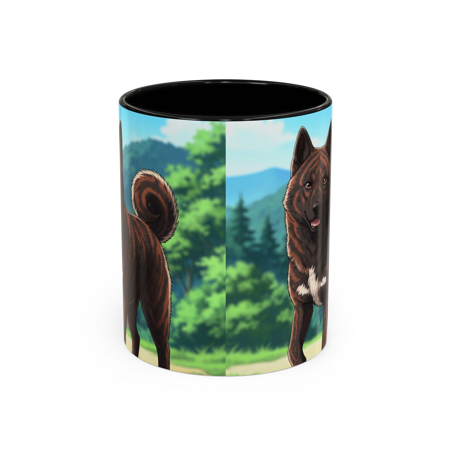 Mug à café Kai Ken Accent - Le cadeau idéal pour les amoureux des chiens