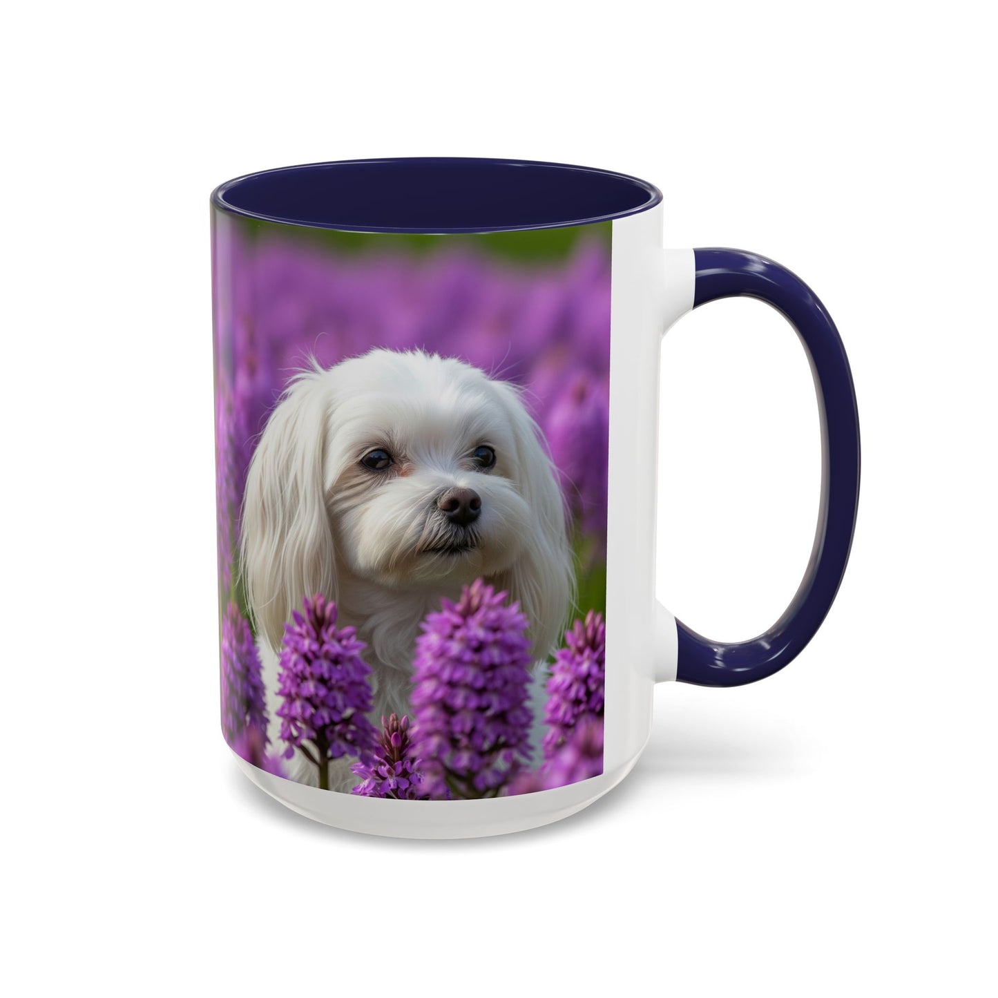 Mug à café à motif maltais - Cadeau idéal pour les amoureux des chiens