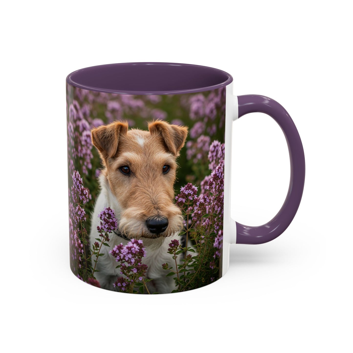 Fox Terrier Accent Coffee Mug - Perfect Gift for Dog Lovers