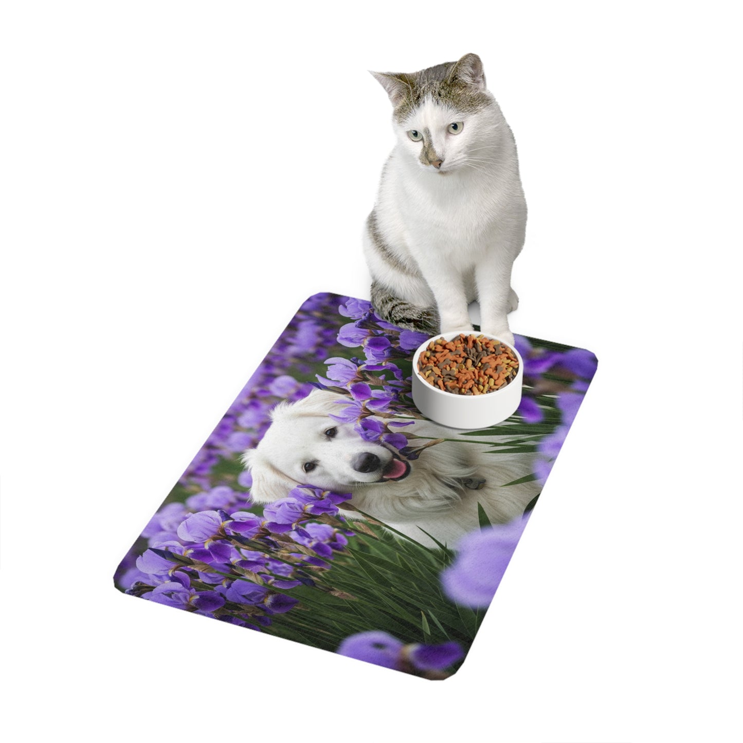 Non-Slip Pet Food Mat – Waterproof Feeding Mat for Dogs