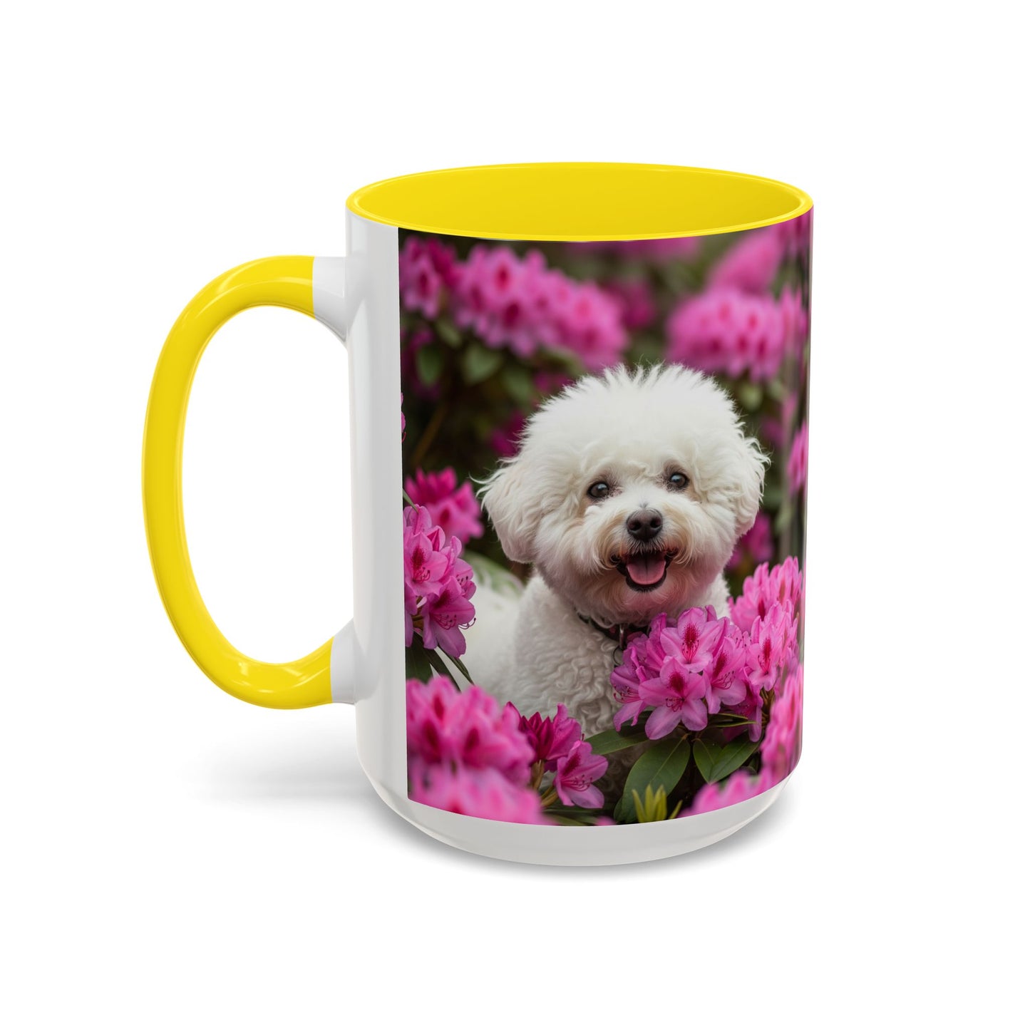 ! Bichon Frise Accent Mug – Ceramic Coffee Cup